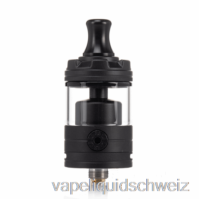 Yachtvape Pandora V2 MTL 22mm RTA Mattschwarz Vape Ohne Nikotin